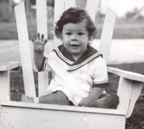 Chris' baby pic, isn't he cute?!