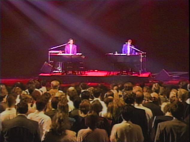 Chris Hudson & Doug Saleeby performing on stage