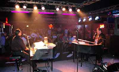 Hudson & Saleeby live in a casual club environment.